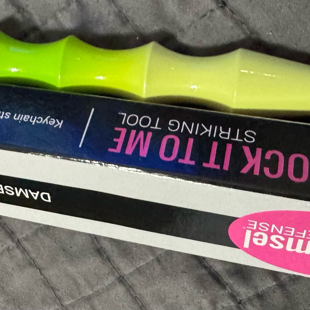 Damsel in Defense Lime Green Striking Tool